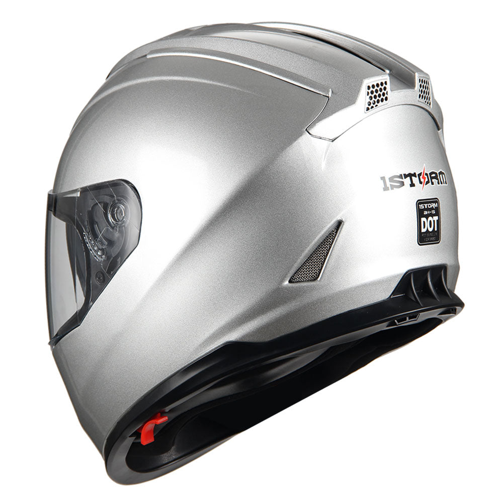 1Storm Motorcycle Full Face Helmet Dual Lens/Sun Visor: AH15