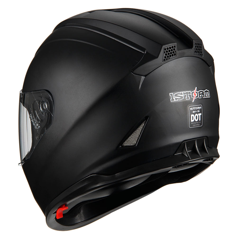 1Storm Motorcycle Full Face Helmet Dual Lens/Sun Visor: AH15