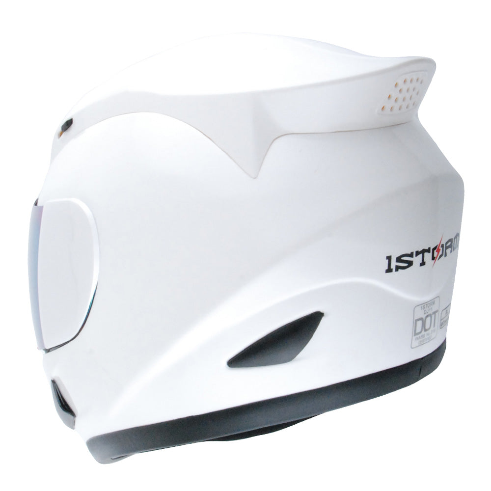 1Storm Motorcycle Bike Full Face Helmet Mechanic HJDJ11 + Motorcycle Bluetooth Headset