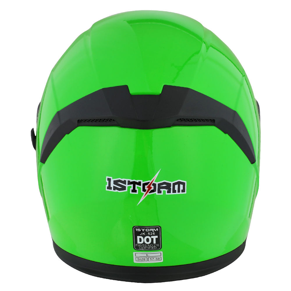 1Storm Motorcycle Open Face Helmet Scooter ClassicL Knight Bike Dual Lens/Sun Visor: HJK526