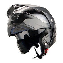1Storm Motorcycle Dual Sport Modular Flip up Full Face Helmet Dual Visor: HJK910 DSPORT