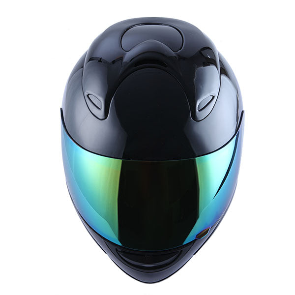 WOW Motorcycle HJM Street Bike Full Face Helmet + Motorcycle Bluetooth Headset
