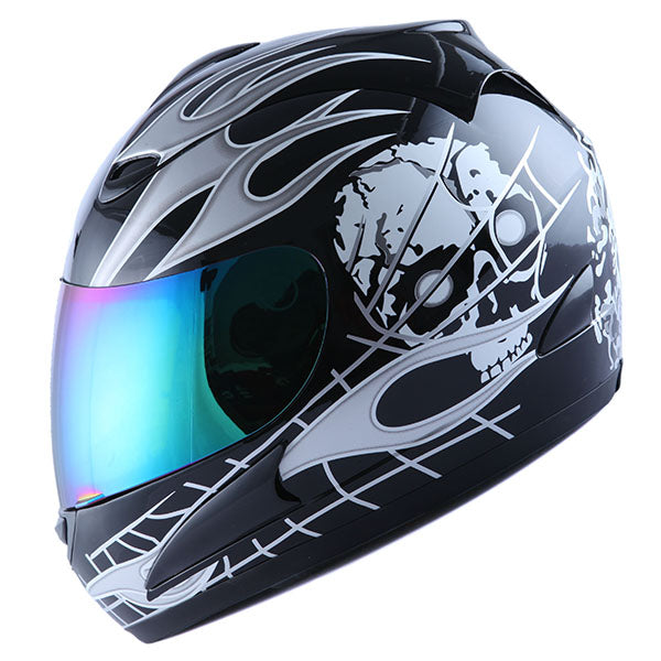 WOW Motorcycle Full Face Helmet Street Bike: HJM