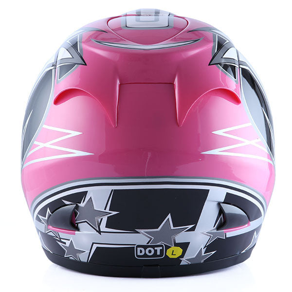 WOW Motorcycle Full Face Helmet Street Bike: HJM