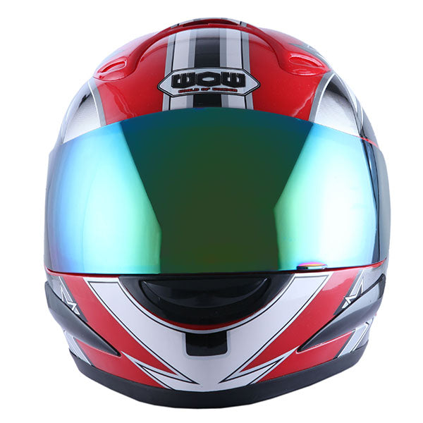 WOW Motorcycle HJM Street Bike Full Face Helmet + Motorcycle Bluetooth Headset