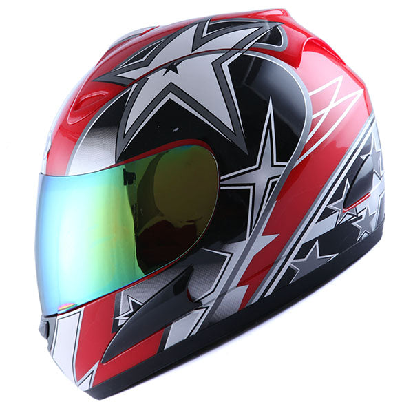 WOW Motorcycle Full Face Helmet Street Bike: HJM