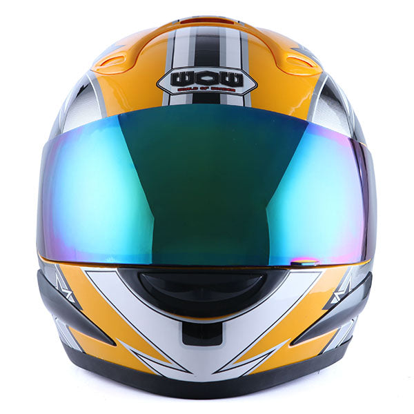 WOW Motorcycle Full Face Helmet Street Bike: HJM
