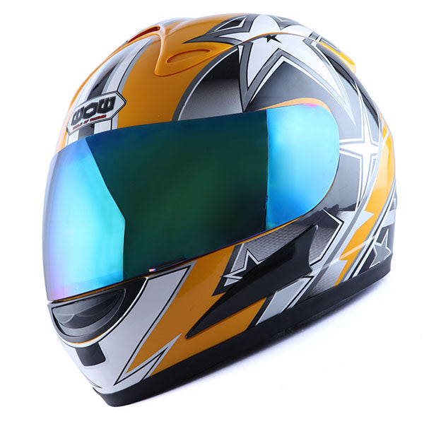 WOW Motorcycle Adult Full Face Close Out Helmet HJMCLS