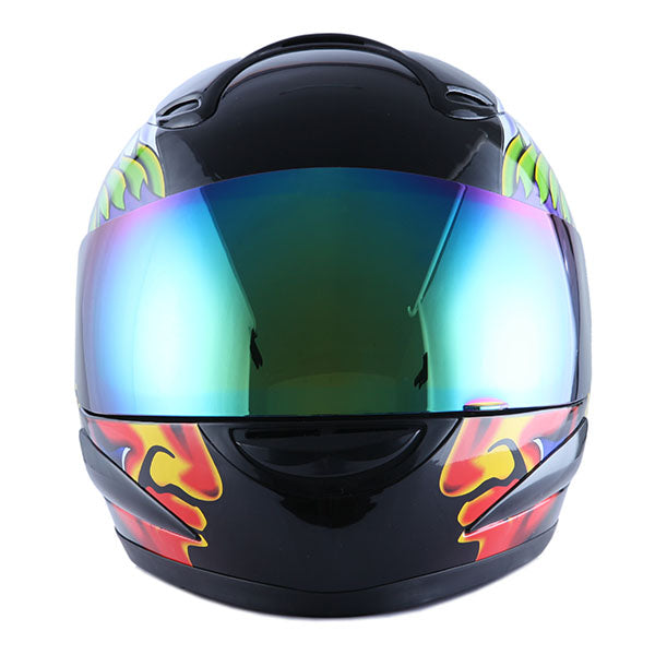 WOW Motorcycle Full Face Helmet Street Bike: HJM
