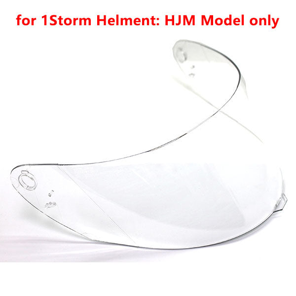 1Storm Motorcycle Full Face Helmet Visor Shield for Brand 1Storm Helmet: Model HJM, A110