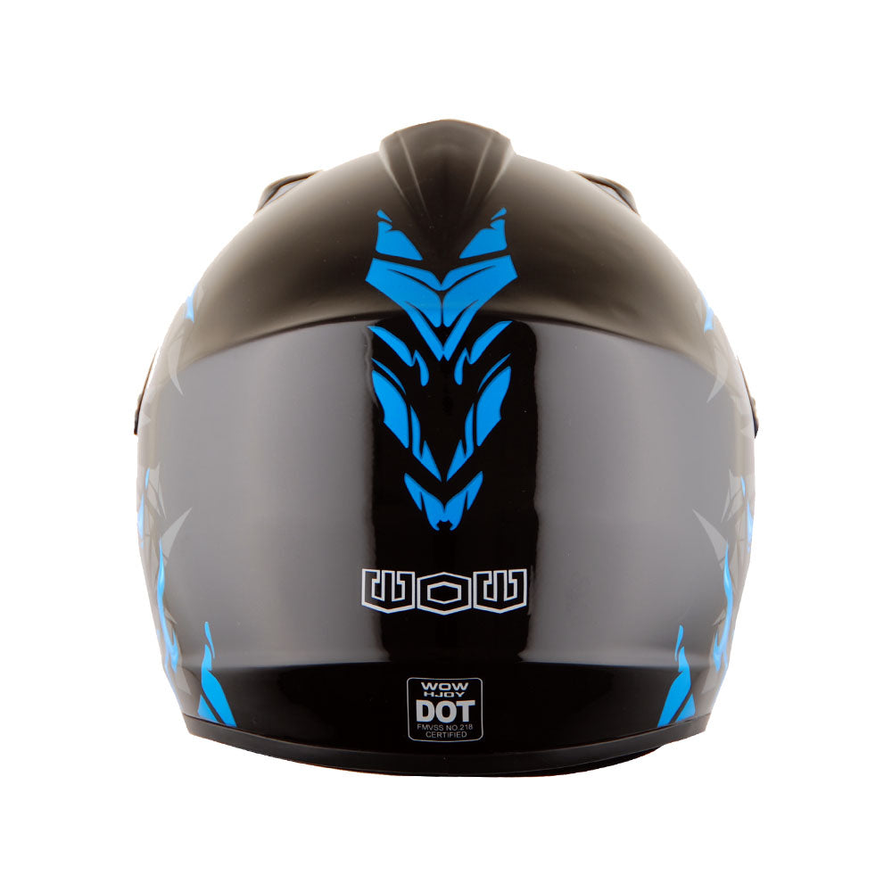 WOW Youth Kids Motocross BMX MX ATV Dirt Bike Helmet HJOY_D Dragon