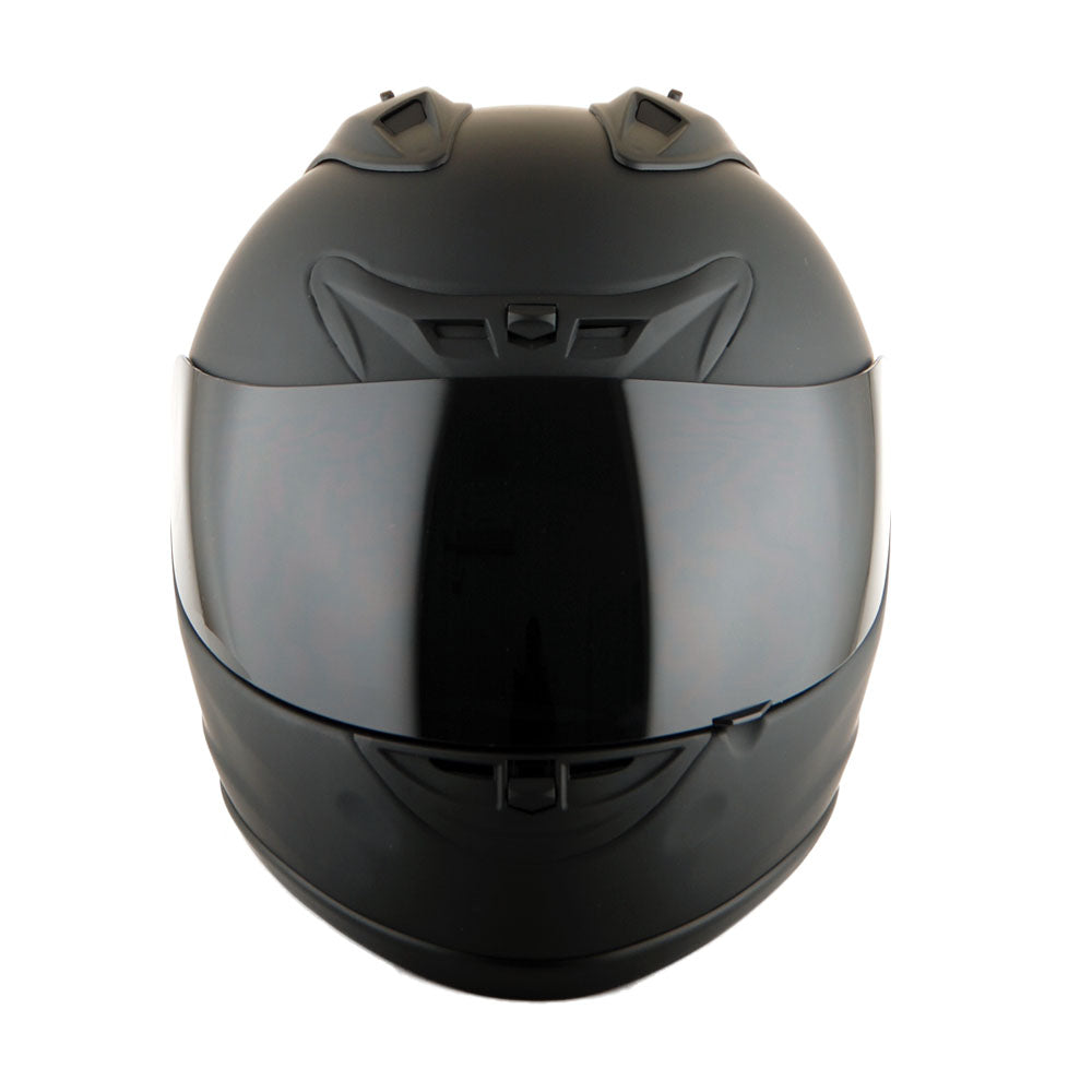 1Storm New Motorcycle JH901 Bike Full Face Helmet + One Extra Clear Shield + Motorcycle Bluetooth Headset