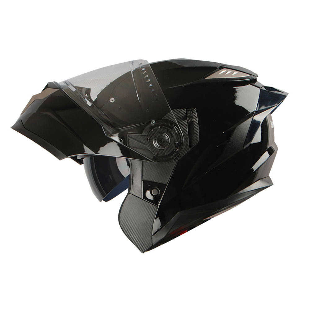 1Storm Motorcycle Modular Full Face Helmet Flip up Dual Visor Anti Fog Pinlock:  JHA119