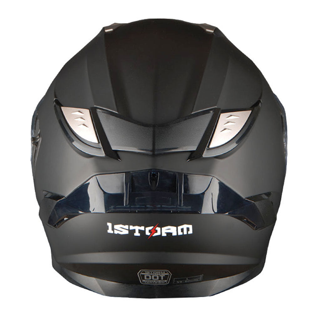 1Storm Motorcycle Modular Full Face Helmet Flip up Dual Visor Anti Fog Pinlock:  JHA119