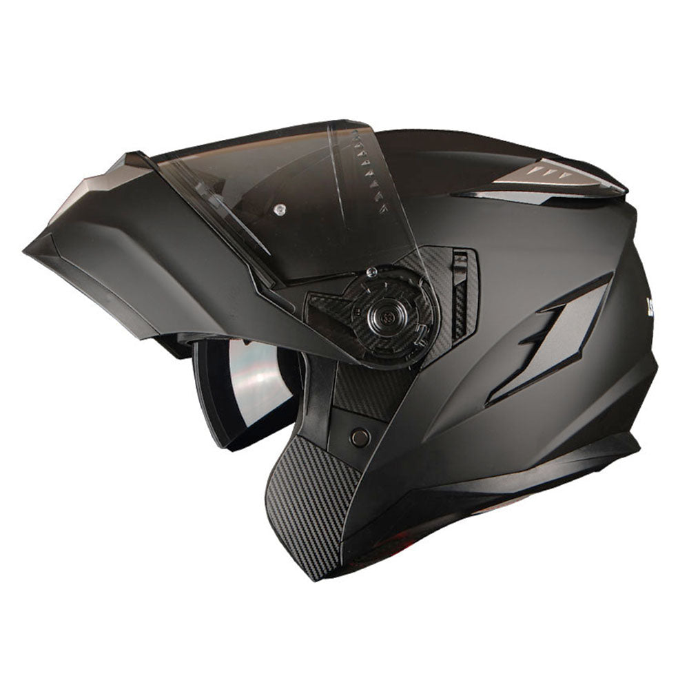 1Storm Motorcycle Modular Full Face Helmet Flip up Dual Visor Anti Fog Pinlock:  JHA119