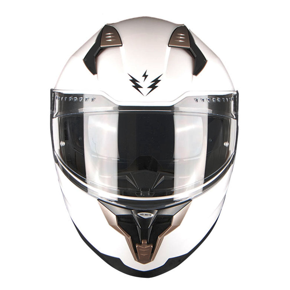 1Storm Motorcycle Modular Full Face Helmet Flip up Dual Visor Anti Fog Pinlock:  JHA119