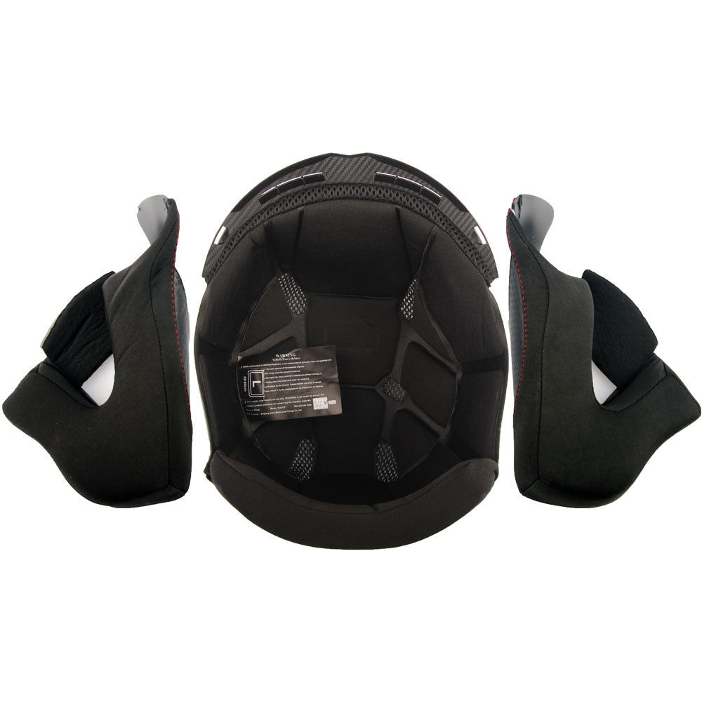 1Storm Motorcycle Modular Full Face Helmet Flip up Dual Visor Anti Fog Pinlock:  JHA119