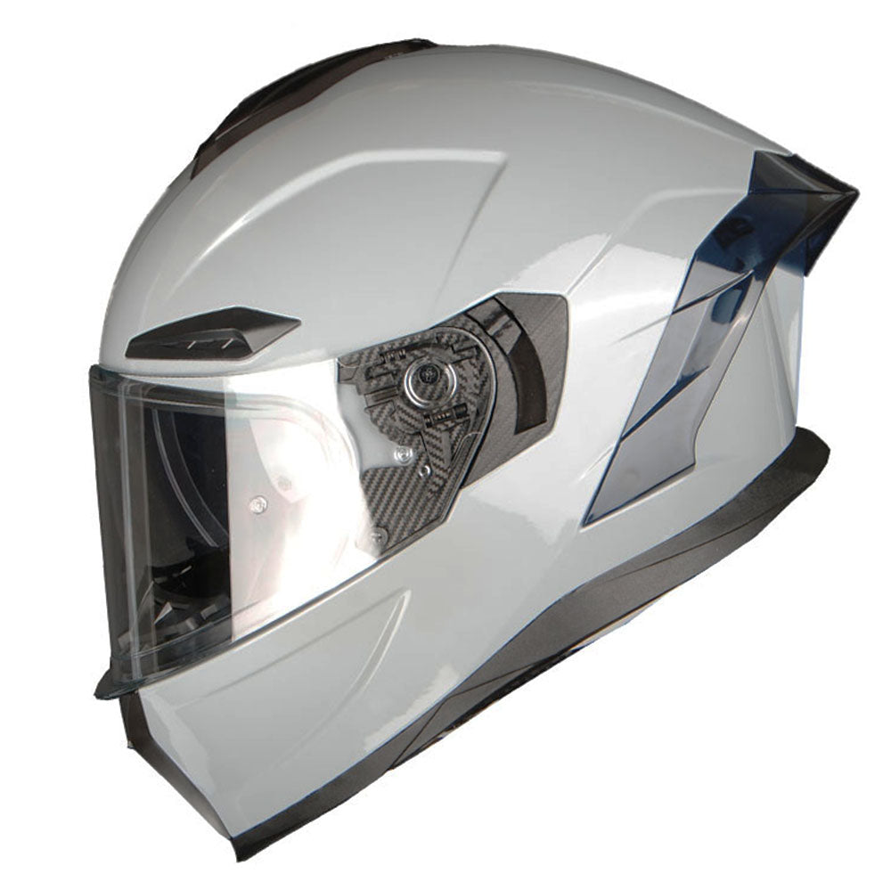 1Storm Motorcycle Full Face Helmet Dual Lens/Sun Visor + Motorcycle Bluetooth Headset