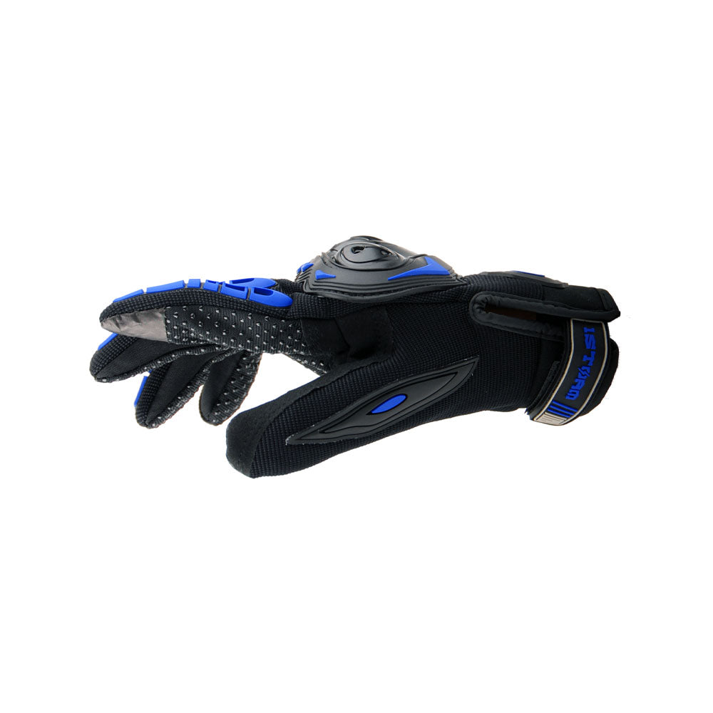 mcs handschuhe 1Storm Motocross Motorcycle Gloves MCS17 BMX MX Bike Bicycle Cycling Hard Reinforced Knuckle Touch Screen Black / M (3.5 Inch )