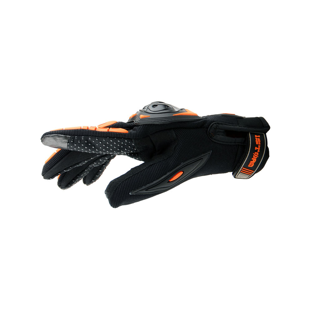 mcs handschuhe 1Storm Motocross Motorcycle Gloves MCS17 BMX MX Bike Bicycle Cycling Hard Reinforced Knuckle Touch Screen Black / M (3.5 Inch )