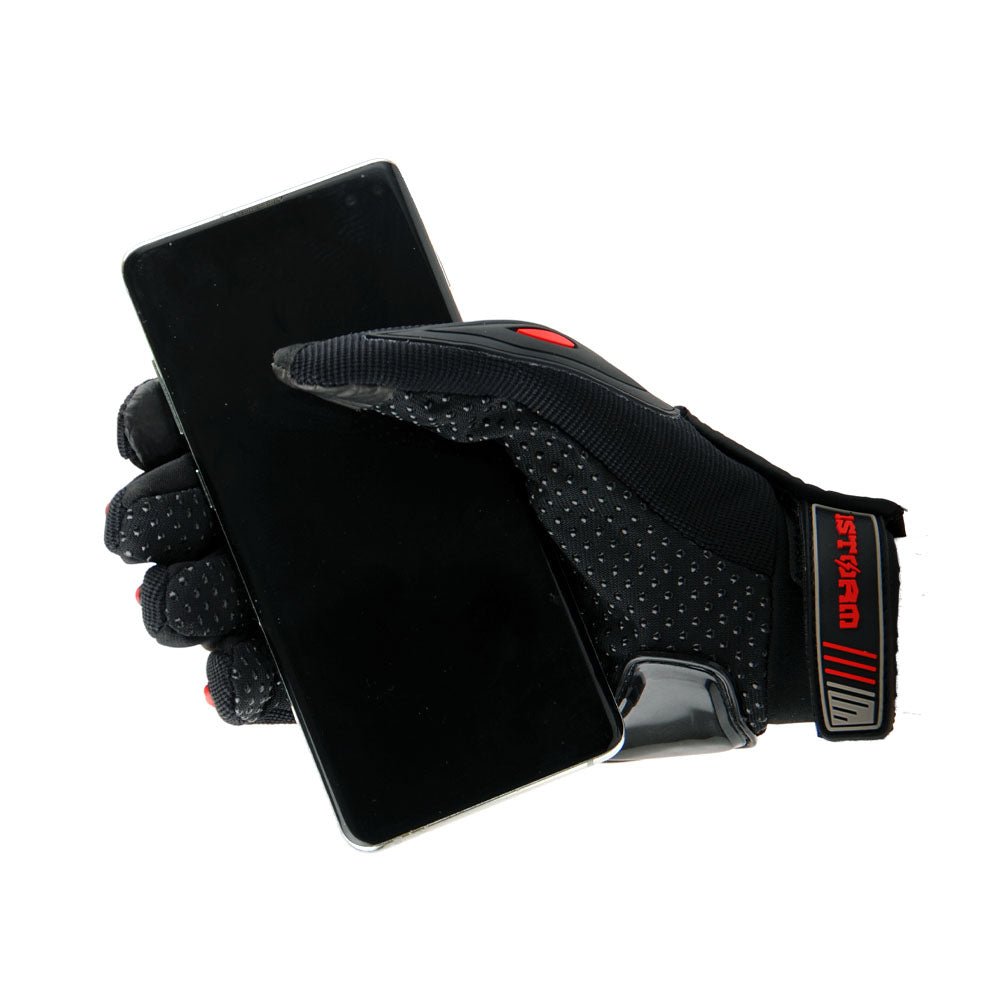 1Storm Motocross Motorcycle Gloves MCS17 BMX MX Bike Bicycle Cycling Hard Reinforced Knuckle Touch Screen