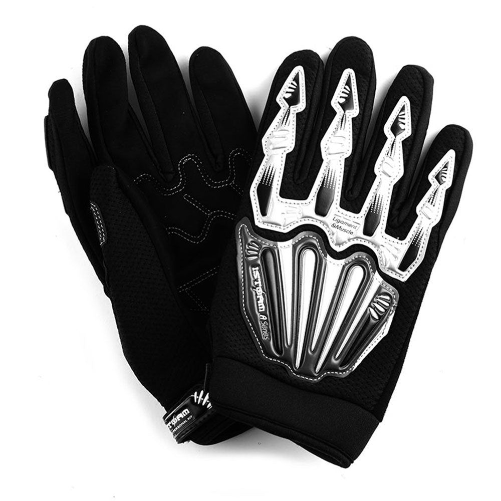 Youth Kids Motocross Gloves Motorcycle BMX MX ATV Dirt Bike Bicycle Cycling  Gloves Skeleton: MXA008(Youth)