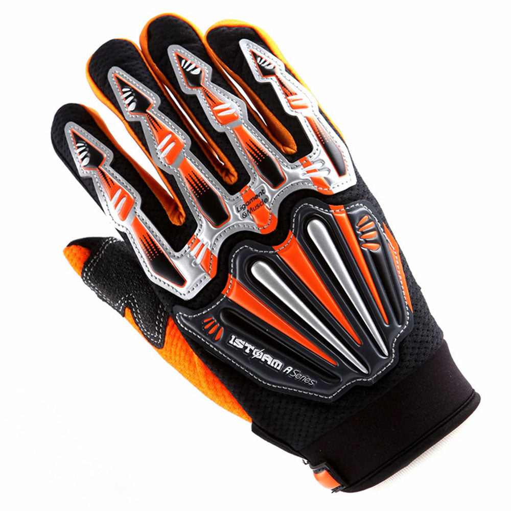 Youth Kids Motocross Gloves Motorcycle BMX MX ATV Dirt Bike Bicycle Cycling  Gloves Skeleton: MXA008(Youth)