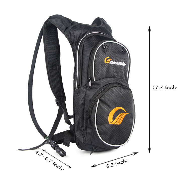 Motorcycle Bike Sports Waterproof Reflective Hydration Backpack + Water Bladder GXZ_016