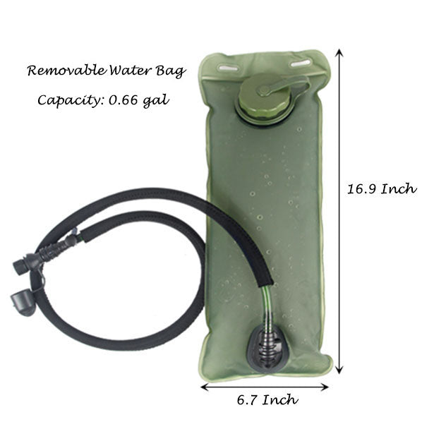 Motorcycle Bike Sports Waterproof Reflective Hydration Backpack + Water Bladder GXZ_016