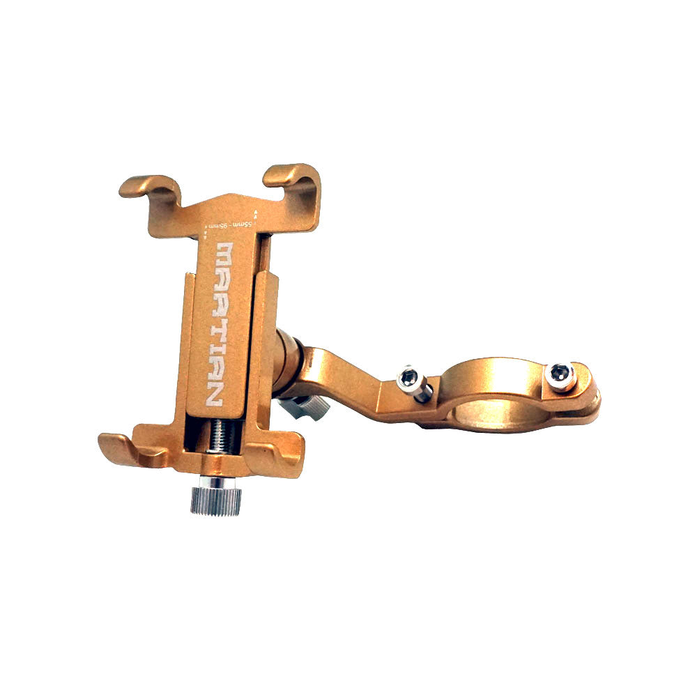 New Martian Aluminum Alloy Bicycle & Motorcycle Phone Mount for Universal Handlebar Holder: PhoneMount_SJJ_299