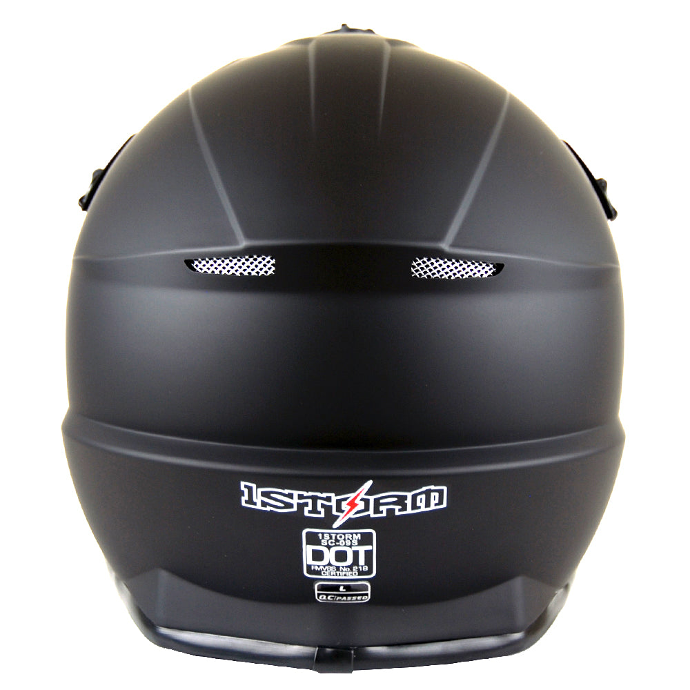 1Storm Adult Motocross Helmet BMX MX ATV Dirt Bike Downhill Mountain Bike Helmet Racing Style: HKY_SC09S