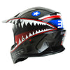 1Storm Adult Motocross Helmet BMX MX ATV Dirt Bike Downhill Mountain Bike Helmet Racing Style: HKY_SC09S