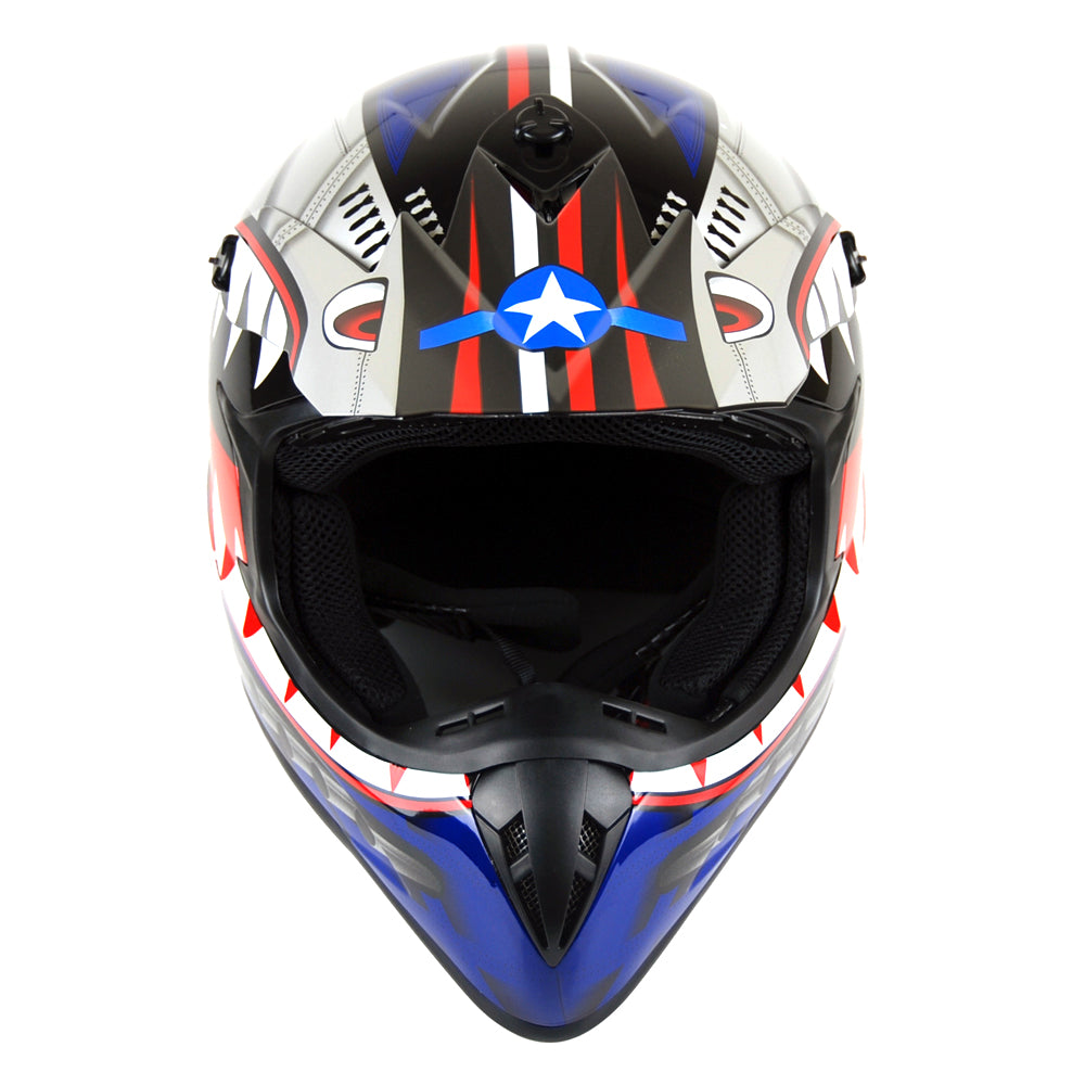 1Storm Adult Motocross Helmet BMX MX ATV Dirt Bike Downhill Mountain B 1Storm Helmet