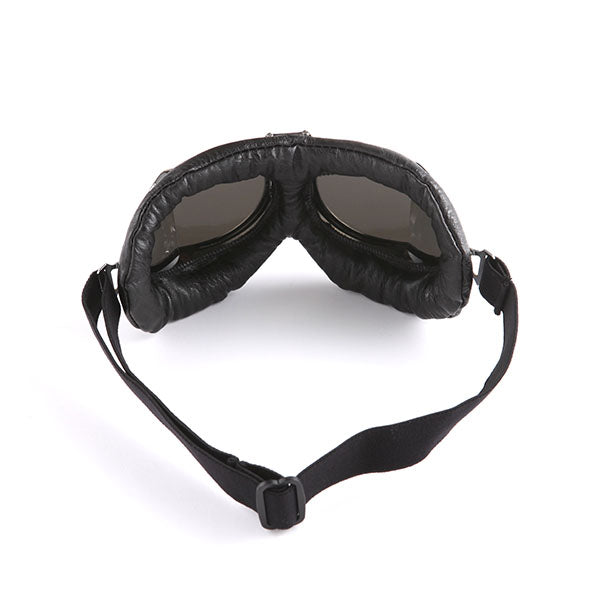 Motorcycle Goggles Scooter Mopeds Half Helmet Vintage Vespa Pilot Avia –  1Storm Helmet